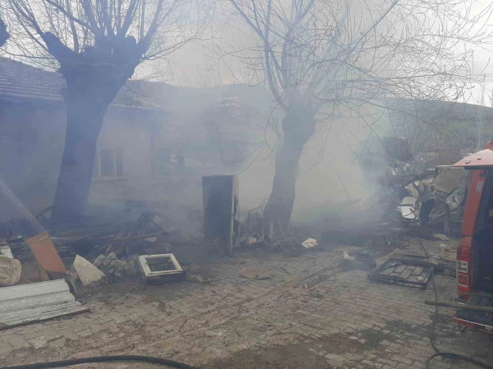 Malatya'da bahçe yangını