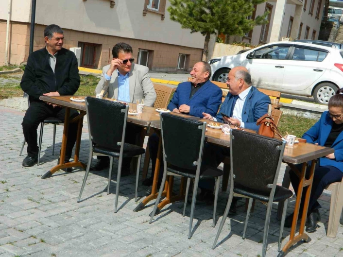 Posof'ta açık alanda bayramlaşma programı