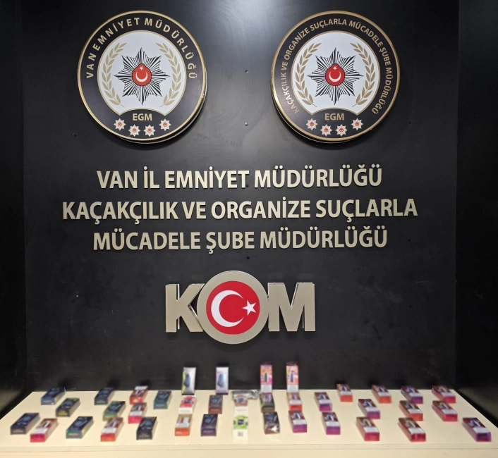 Van'da çok sayıda gümrük kaçağı malzeme ele geçirildi