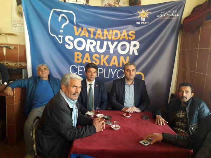 Akyaka'da vatandaş sordu, başkan cevapladı