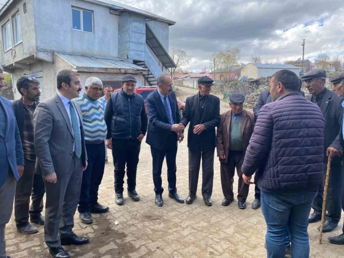 Arpaçay'da husumetli aileler barıştı