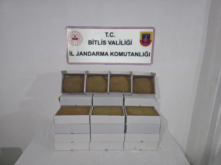 35 kilogram kıyılmış tütün ele geçirildi