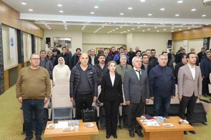 Elazığ'da fırın çalışanlarına hijyen ve mevzuat eğitimi