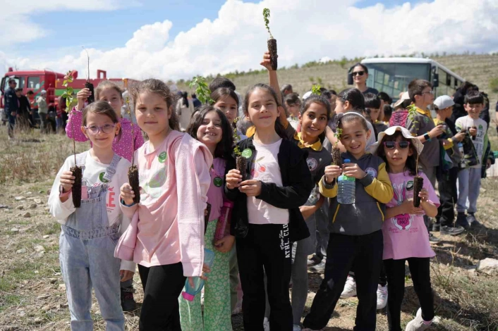 Erzincan'da fidan dikme şenliği düzenlendi