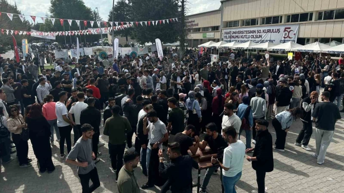 FÜ'de 50. Yıl Bilim ve Öğrenci Festivali sona erdi