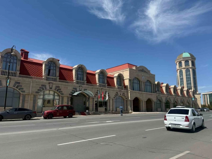 Iğdır-Nahçıvan doğal gaz boru hattı Nahçıvan'da sevinçle karşılandı