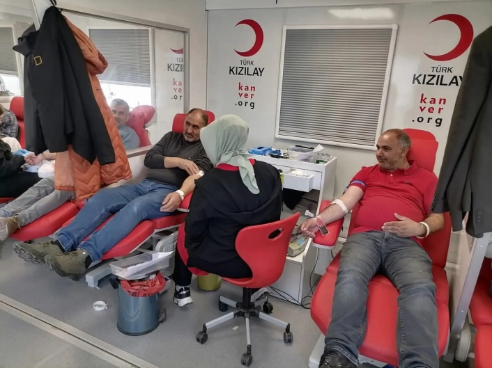 Tutak'ta kan bağışı kampanyası düzenlendi
