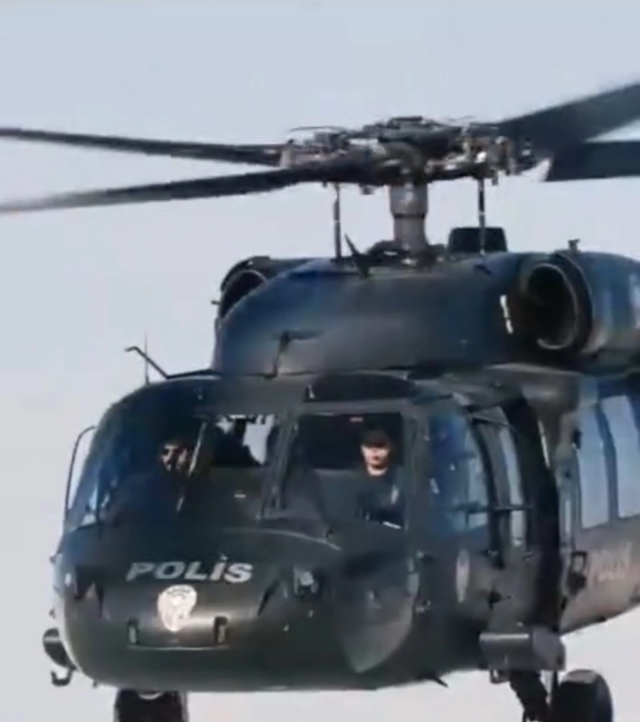 Van'da 2 aylık bebek polis helikopteriyle hastaneye sevk edildi