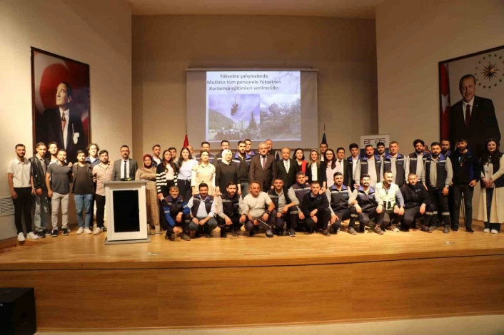 Aras Elektrik, 'Yüksekte Çalışma' çalıştayında yerini aldı