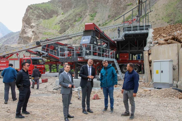 Hakkari'de 150 tonluk üretim kapasiteli tesis kuruluyor