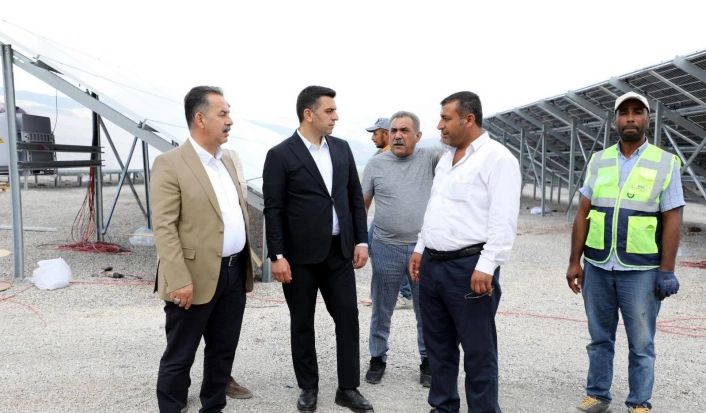 İl Genel Meclisi üyeleri, Çatalarmut GES sahasında incelemelerde bulundu