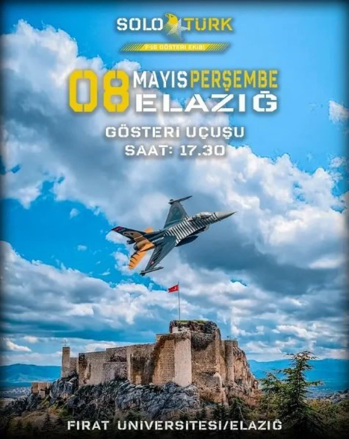 SOLOTÜRK, FÜ'nün 50. yıl coşkusunu gökyüzüne taşıyacak