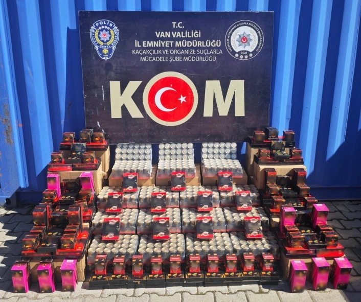 Van'da gümrük kaçakçılığı operasyonu