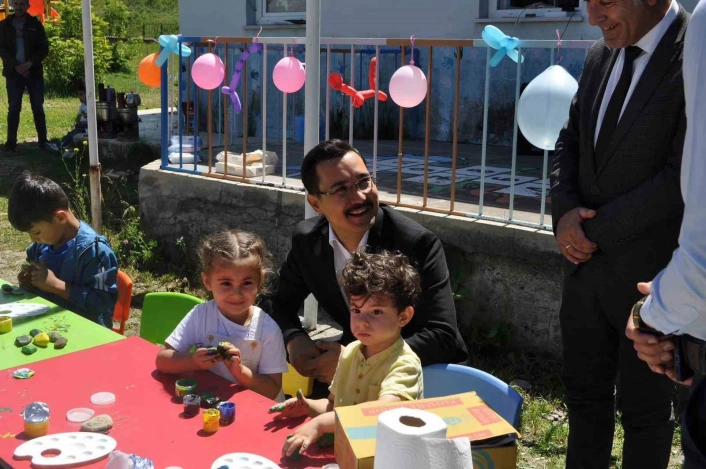 Akyaka'da okul öncesi çocuk şenlikleri