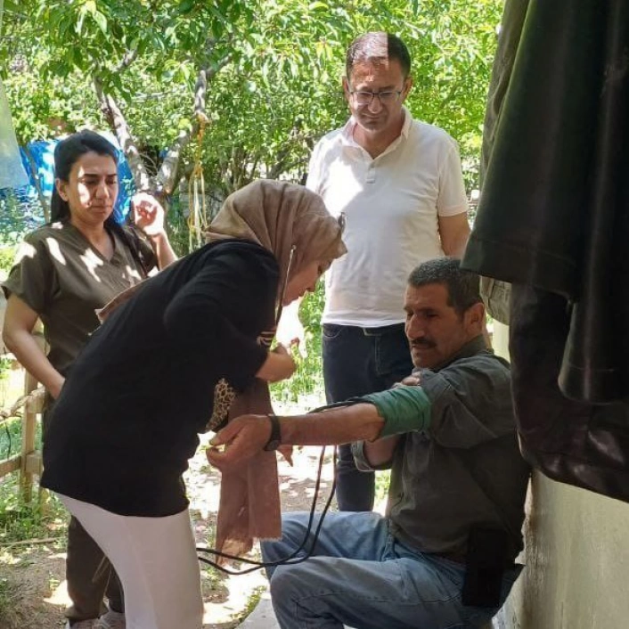 Elazığ'da mobil sağlık taraması hizmeti