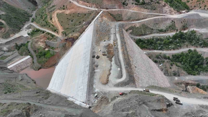 Erzincan Ballı Barajı'nda geri sayım başladı