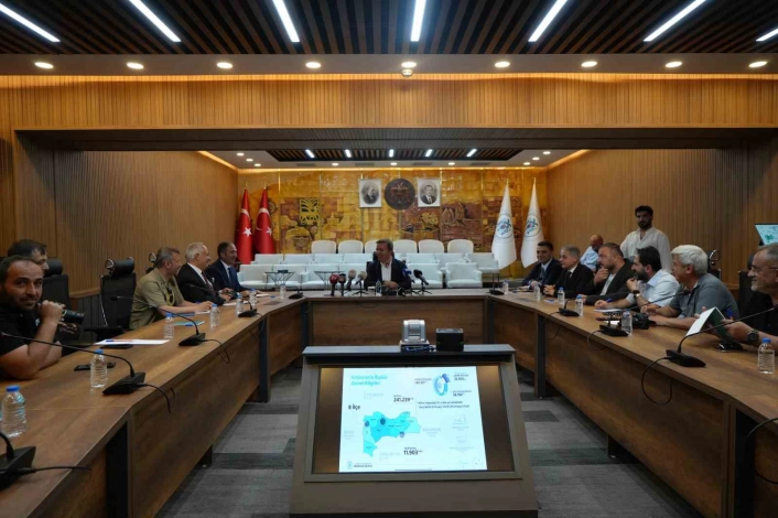Erzincan'daki projeler basınla paylaşıldı