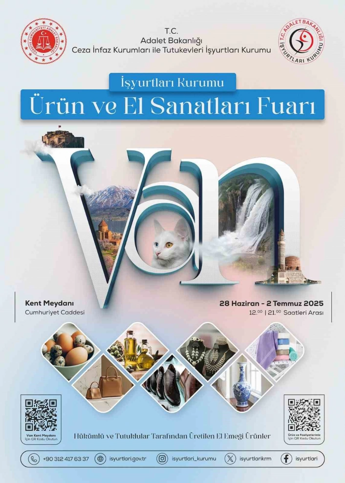 İşyurtları Ürün ve El Sanatları Fuarı Van'a geliyor