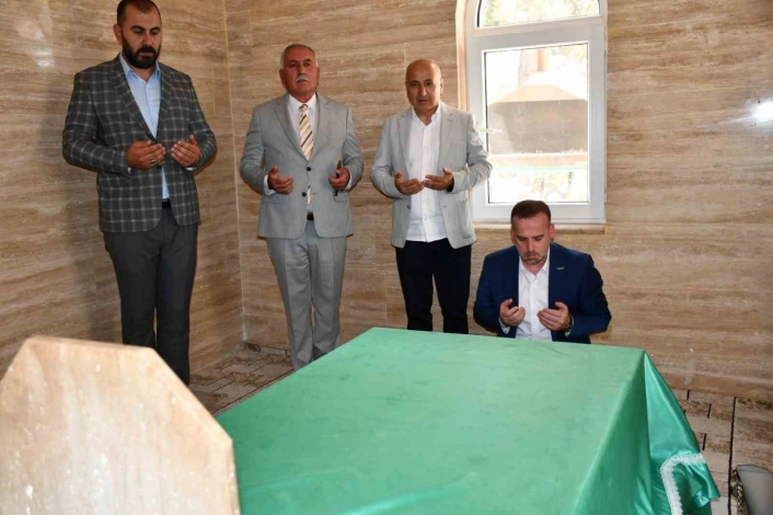 MAGİNDER'den Zeynel Abidin Türbesine anlamlı ziyaret