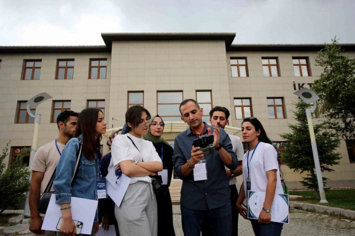 AİÇÜ'de dron ve video eğitimi verildi