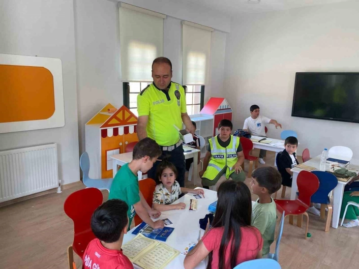 Erzincan'da çocuklara trafik bilinci aşılandı