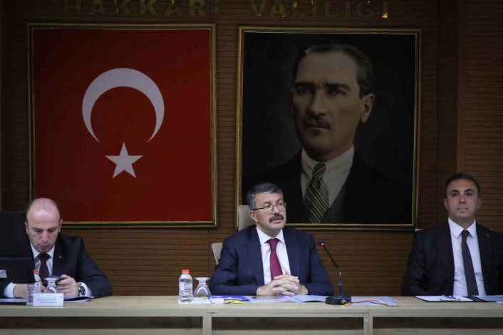 Hakkari’de ‘İl Koordinasyon Kurulu Toplantısı’ yapıldı