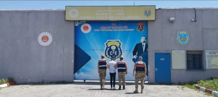 Kağızman'da 6 yıl hapis cezası bulunan 1 kişi yakalandı