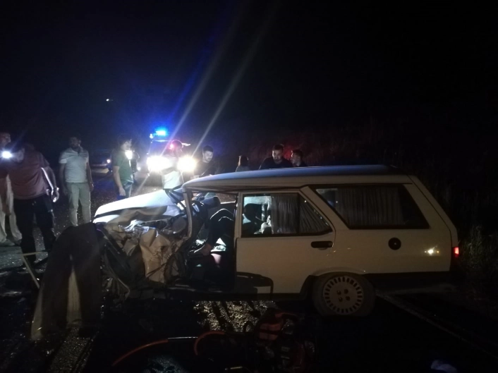 Malatya'da hafif ticari araç ile otomobil çarpıştı: 8 yaralı