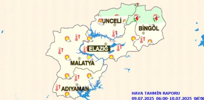 Meteorolojiden sıcak çarpmasına karşı uyarı