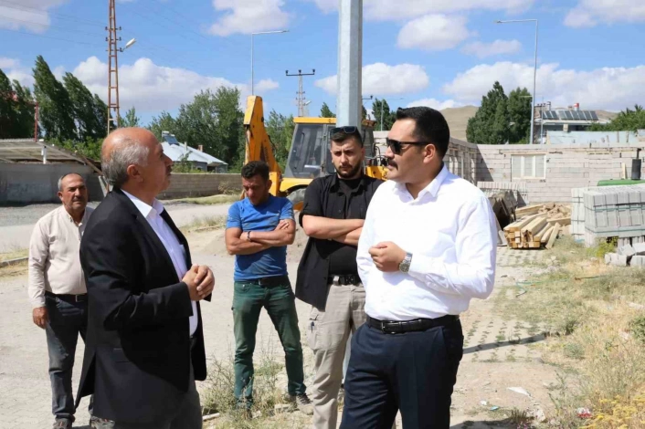 Muradiye'de yapılacak 140 konut için çalışmalara başlandı