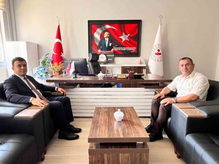 Patnos Kaymakamı Burak Dertlioğlu'ndan kurum ziyaretleri