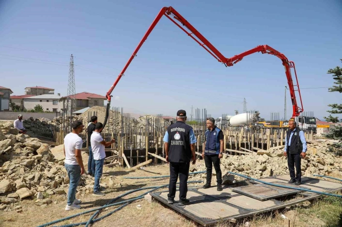 Van'da kaçak yapılaşmaya karşı denetimler arttırıldı