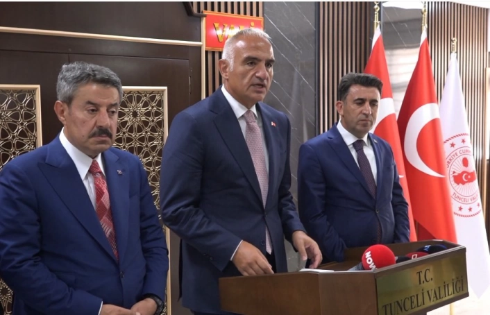 Bakan Ersoy: ''Terörle, çatışmayla, gözyaşıyla kaybın her türlüsü fazlasıyla yaşadık, artık bunları geride bırakmanın zamanı geldi''