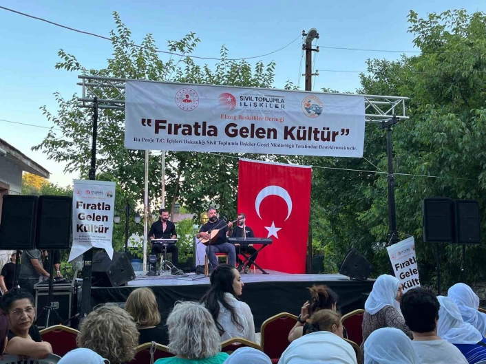 ‘Fıratla Gelen Kültür’ projesi Beyelması köyünde hayata geçti