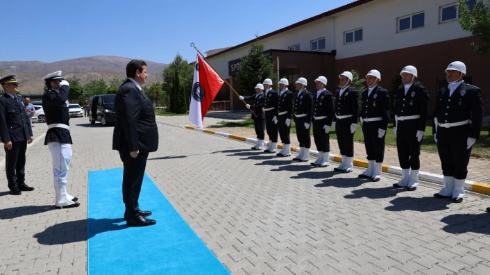 Polis Akademisi Başkanı Balcı, Erzincan POMEM'de incelemede bulundu