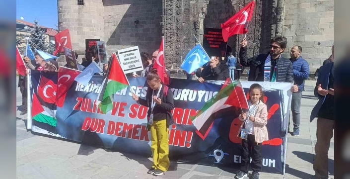 Hekimler ve sağlık çalışanları Gazze için toplandı