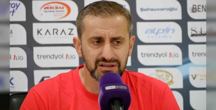 Serkan Özbalta: ''Tempoyu yükseltmek isteyen bir takımız''