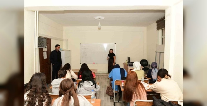 Çatak’ta ‘Destekleme ve Yetiştirme Kursları’na yoğun ilgi