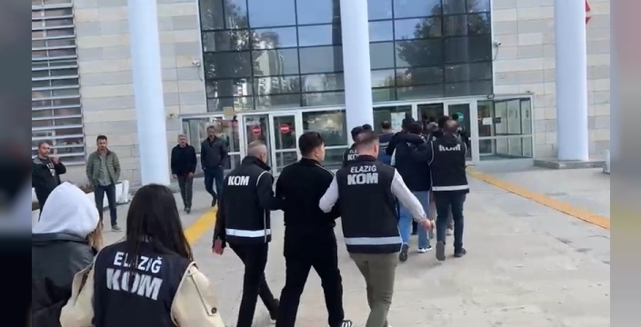 Elazığ’da polis suçlulara göz açtırmıyor: 8 tutuklama
