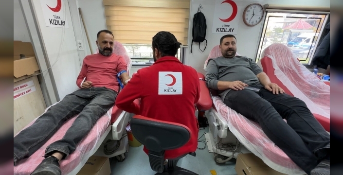 Kızılay’dan Yüksekova’da kan bağışı çağrısı