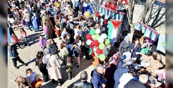 Minik eller Gazze için bir araya geldi, 3 milyon TL yardım toplandı