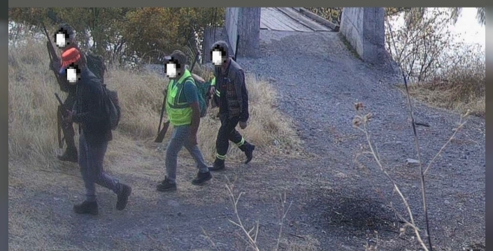 Tunceli’de usulsüz av yapan 11 şahsa 88 bin lira ceza