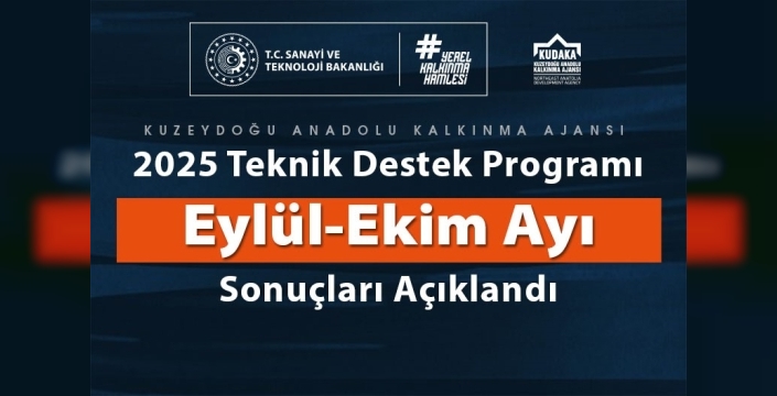2025 yılı teknik destek programı 5. dönem sonuçları açıklandı