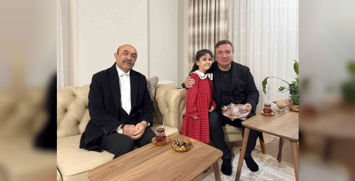 Bir çocuğun samimiyeti: Vali Aydoğdu Beyza’nın misafiri oldu