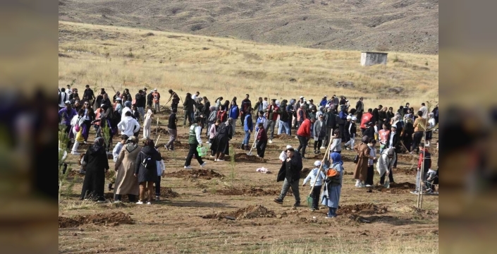 Bitlis’te milli ağaçlandırma seferberliği