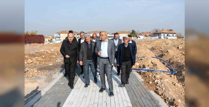 Büyükşehir Belediyesi’nden Başharık’ın çehresini değiştirecek proje