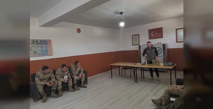 Iğdır’da Jandarma personeline kaçak avcılıkla mücadele eğitimi