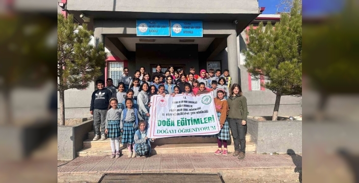 Iğdır’da öğrencilere bioçeşitlilik ve biyokaçakçılık eğitimi