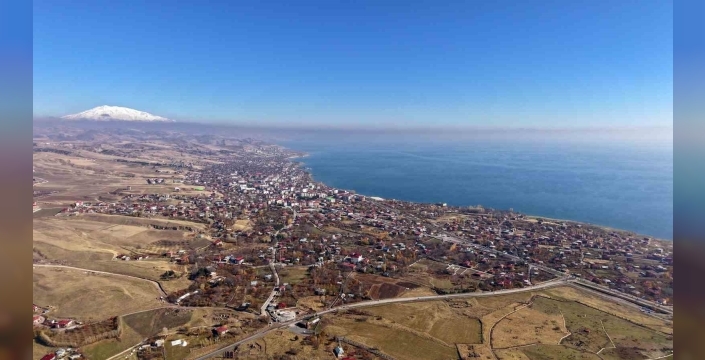 Sakin şehir Ahlat, havadan böyle görüntülendi