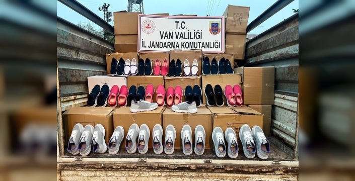 Van’da piyasa değeri yaklaşık 1 milyon 250 bin TL kaçak eşya ve malzeme ele geçirildi